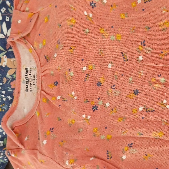 Blue and Pink Long sleeve Onesies Bundle Of 3 - Picture 4 of 9